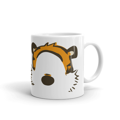 Calvin and Hobbes Faces Contour Mug-1