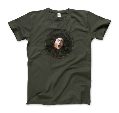 Mythological Medusa: Caravaggio T-Shirt-6