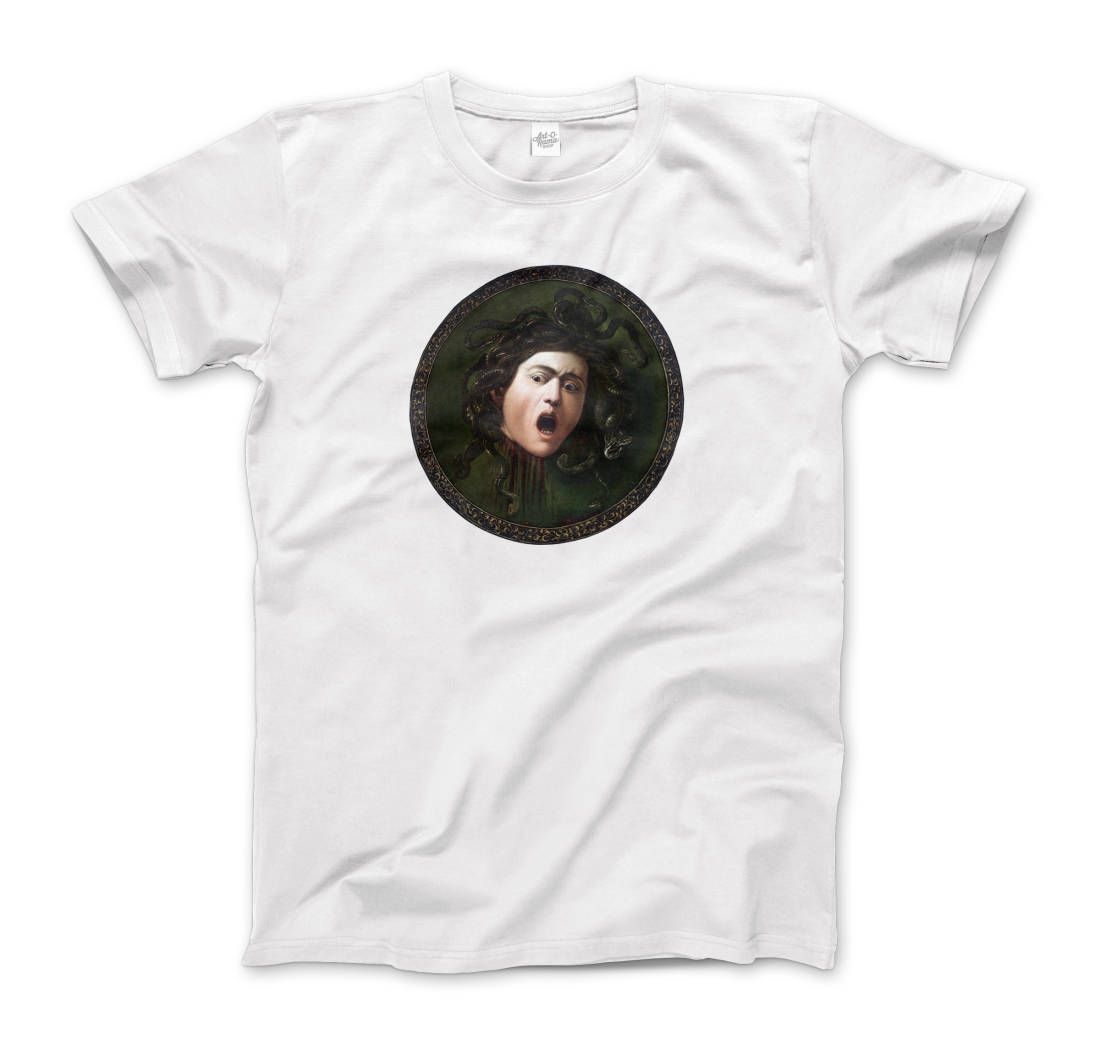 Mythological Medusa: Caravaggio T-Shirt-0
