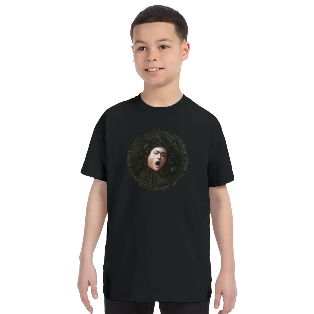 Mythological Medusa: Caravaggio T-Shirt-16