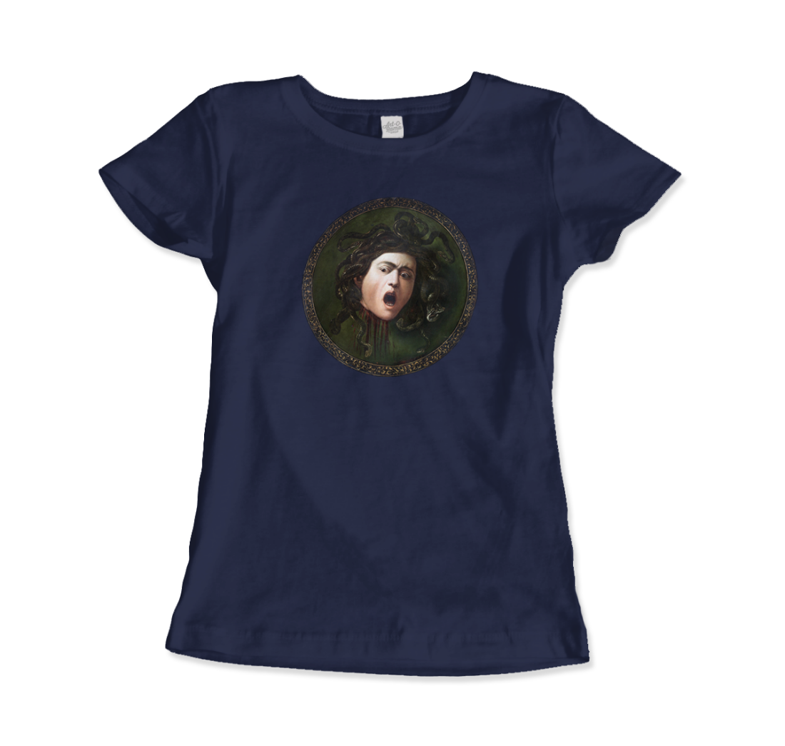 Mythological Medusa: Caravaggio T-Shirt-13