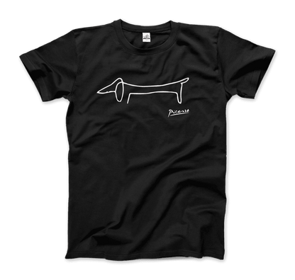 Pablo Picasso Dachshund Dog (Lump) Artwork T-Shirt-4