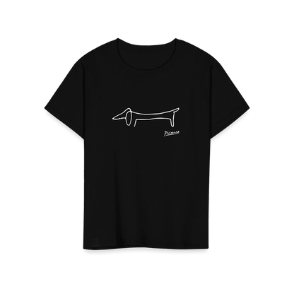 Pablo Picasso Dachshund Dog (Lump) Artwork T-Shirt-13