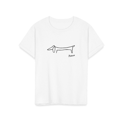 Pablo Picasso Dachshund Dog (Lump) Artwork T-Shirt-12