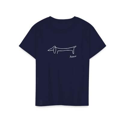 Pablo Picasso Dachshund Dog (Lump) Artwork T-Shirt-14