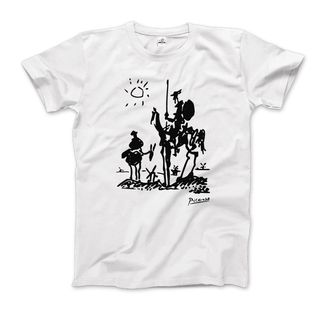 Pablo Picasso Don Quixote of La Mancha 1955 Artwork T-Shirt-4