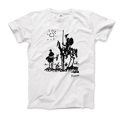 Pablo Picasso Don Quixote of La Mancha 1955 Artwork T-Shirt-4