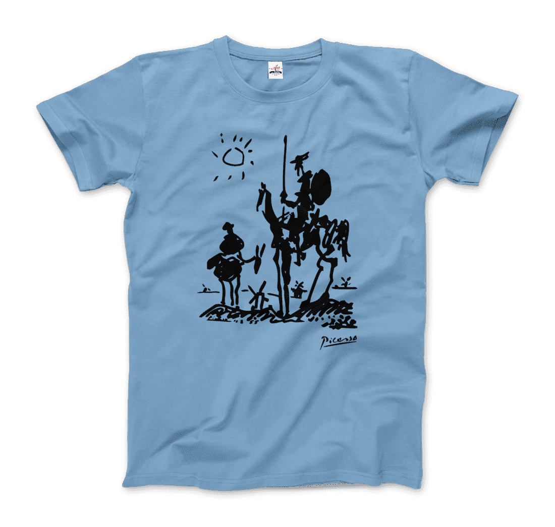 Pablo Picasso Don Quixote of La Mancha 1955 Artwork T-Shirt-7