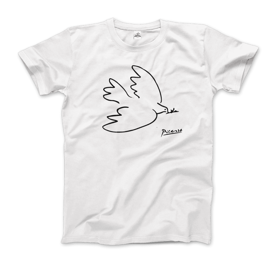 Pablo Picasso Dove Of Peace 1949 Artwork T-Shirt-4