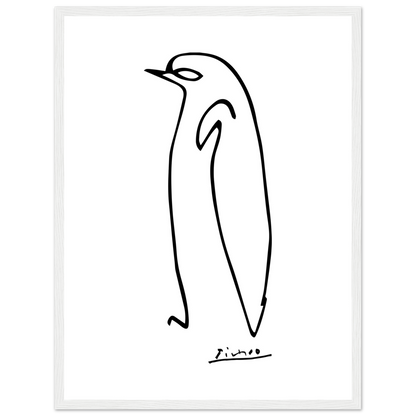 Pablo Picasso Penguin Line Artwork Poster-13