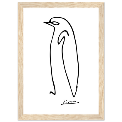 Pablo Picasso Penguin Line Artwork Poster-6