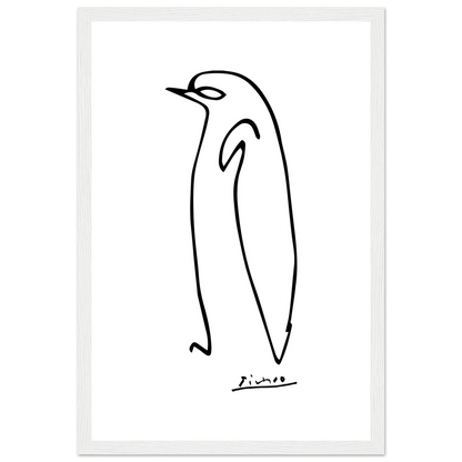 Pablo Picasso Penguin Line Artwork Poster-9
