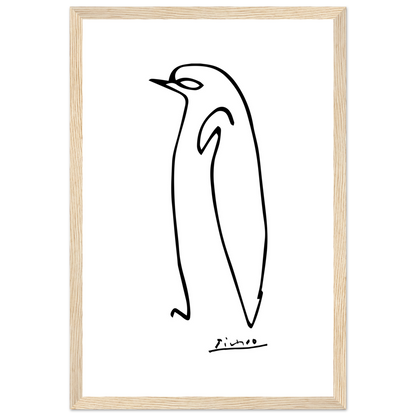 Pablo Picasso Penguin Line Artwork Poster-8