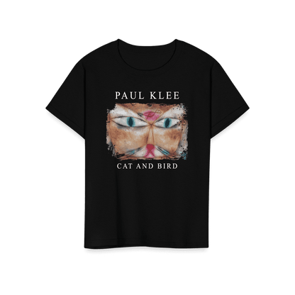 Paul Klee - Cat and Bird, 1928 Artwork T-Shirt-15