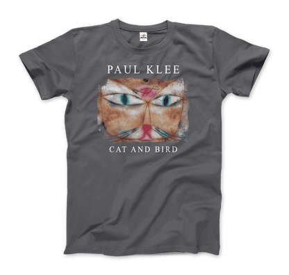 Paul Klee - Cat and Bird, 1928 Artwork T-Shirt-8