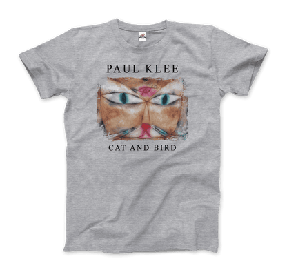 Paul Klee - Cat and Bird, 1928 Artwork T-Shirt-6