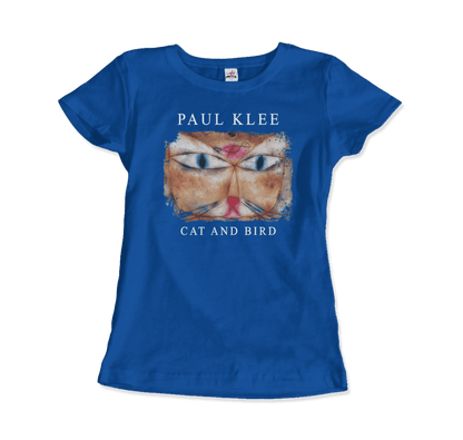 Paul Klee - Cat and Bird, 1928 Artwork T-Shirt-14
