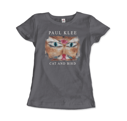 Paul Klee - Cat and Bird, 1928 Artwork T-Shirt-13