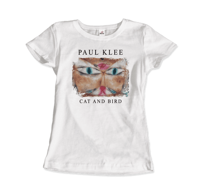 Paul Klee - Cat and Bird, 1928 Artwork T-Shirt-4