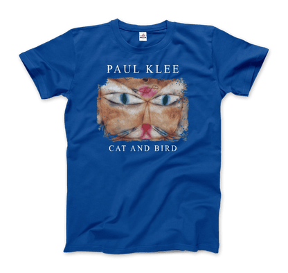 Paul Klee - Cat and Bird, 1928 Artwork T-Shirt-9