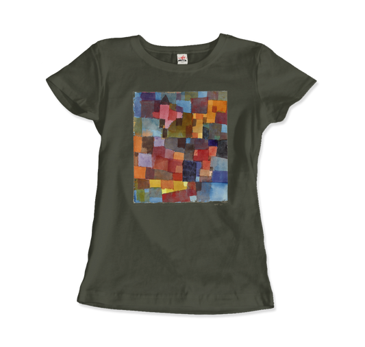 Paul Klee - Raumarchitecturen (Auf Kalt-Warm) Artwork T-Shirt