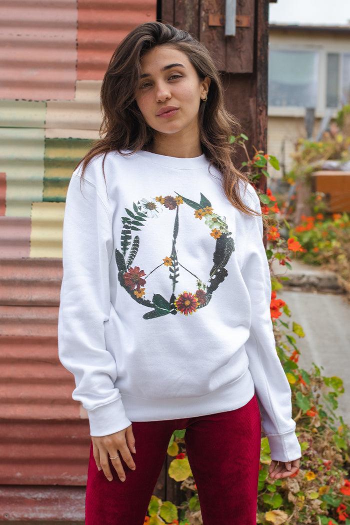 Peace Flower Rexford Sweater