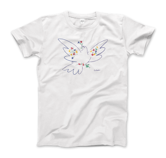 Picasso - Dove Of Peace Artwork T-Shirt-0