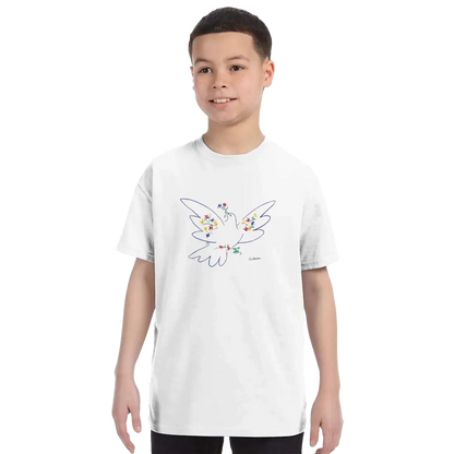 Picasso - Dove Of Peace Artwork T-Shirt-7