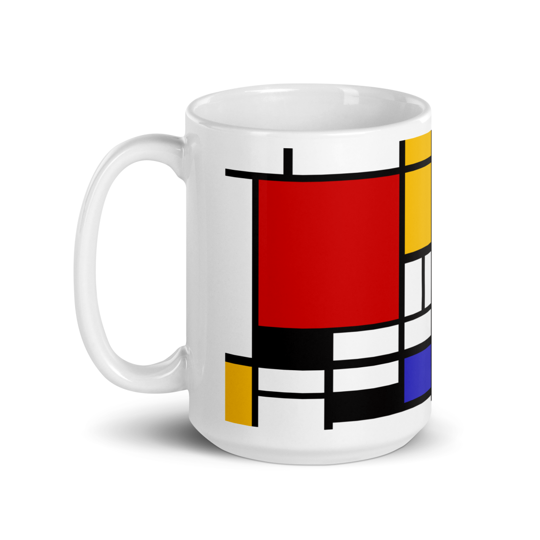 Piet Mondrian Composition Artwork Mug-5