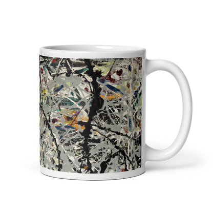Pollock - Watery Paths 1947 Artwork Mug-2