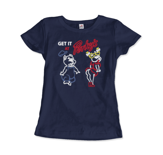 Porky's Strip Club Neon Logo T-Shirt-10
