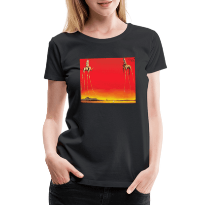 Salvador Dali, The Elephants Artwork T-Shirt-3