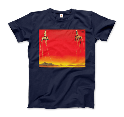 Salvador Dali, The Elephants Artwork T-Shirt-8