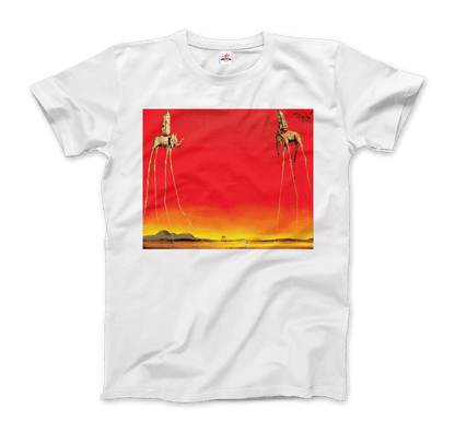 Salvador Dali, The Elephants Artwork T-Shirt-4