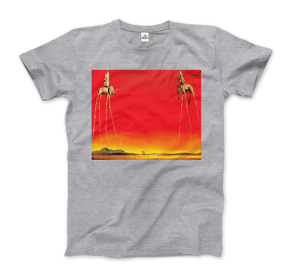 Salvador Dali, The Elephants Artwork T-Shirt-5