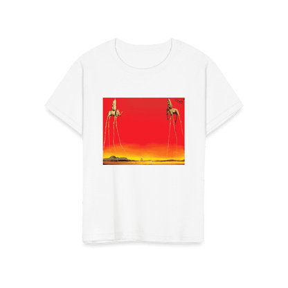 Salvador Dali, The Elephants Artwork T-Shirt-14
