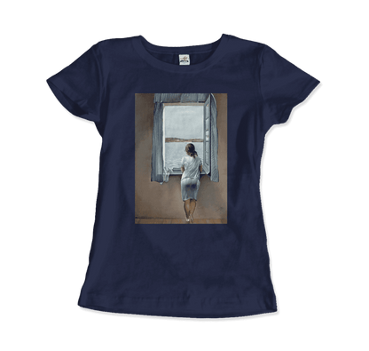 Salvador Dali Young Woman at a Window Artwork T-Shirt-14