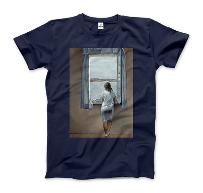 Salvador Dali Young Woman at a Window Artwork T-Shirt-9