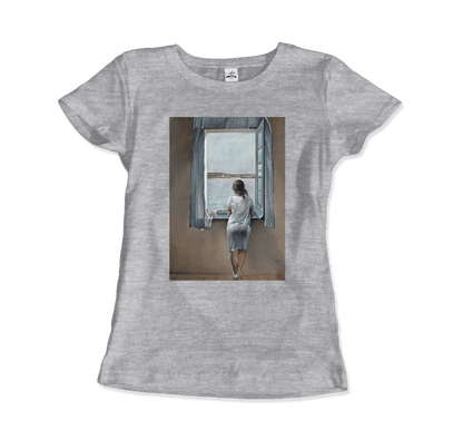 Salvador Dali Young Woman at a Window Artwork T-Shirt-12