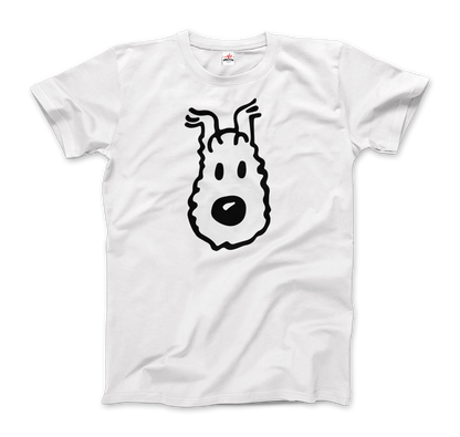 Snowy (Milou), Wire Fox Terrier from Tintin T-Shirt