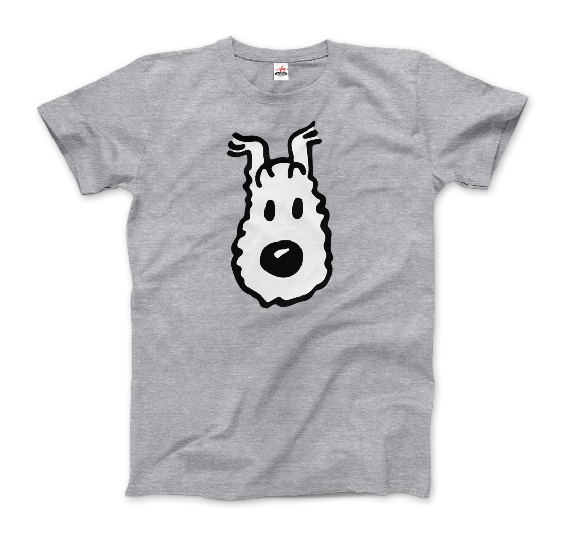 Snowy (Milou), Wire Fox Terrier from Tintin T-Shirt