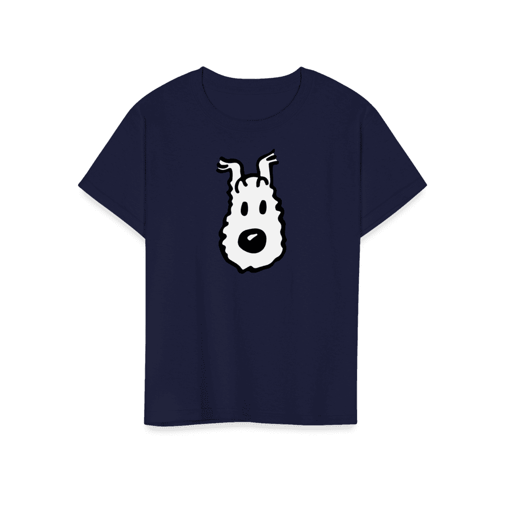 Snowy (Milou), Wire Fox Terrier from Tintin T-Shirt