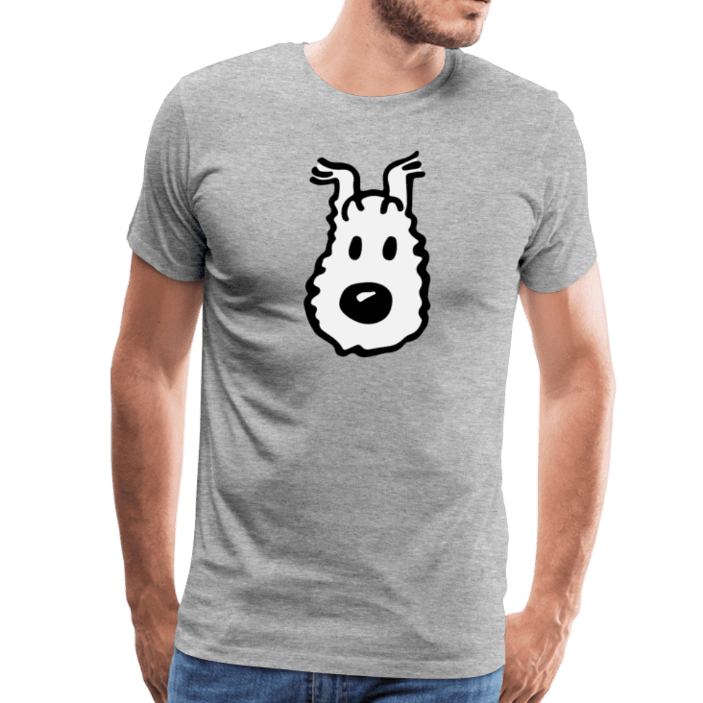 Snowy (Milou), Wire Fox Terrier from Tintin T-Shirt
