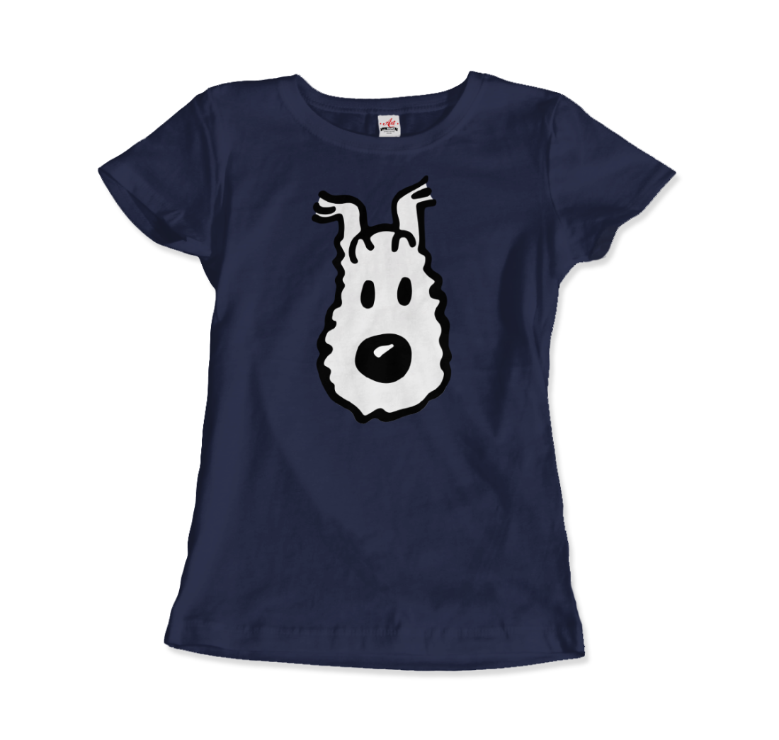 Snowy (Milou), Wire Fox Terrier from Tintin T-Shirt
