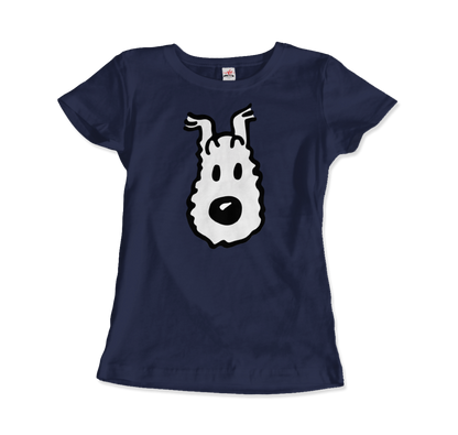 Snowy (Milou), Wire Fox Terrier from Tintin T-Shirt