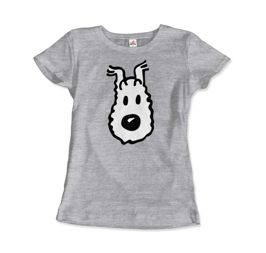 Snowy (Milou), Wire Fox Terrier from Tintin T-Shirt