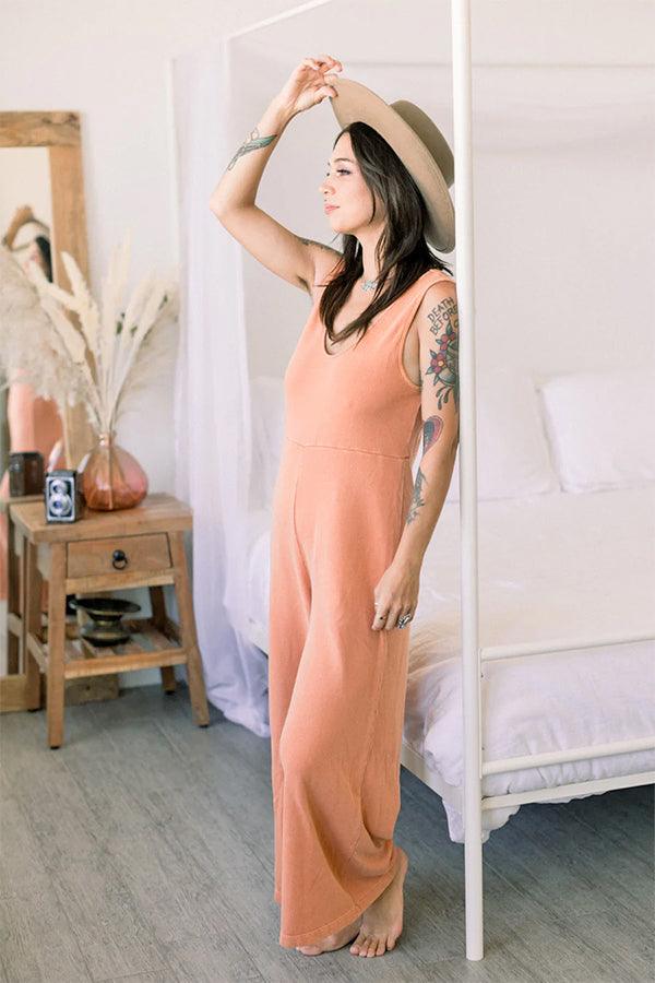 Red Sunset Jumpsuit-1