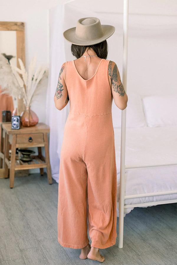 Red Sunset Jumpsuit-2