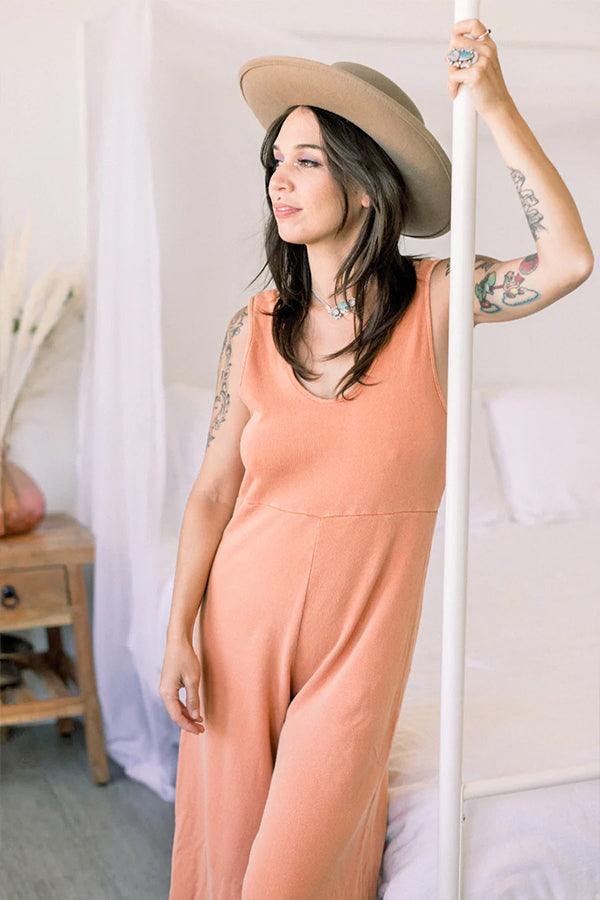 Red Sunset Jumpsuit-3
