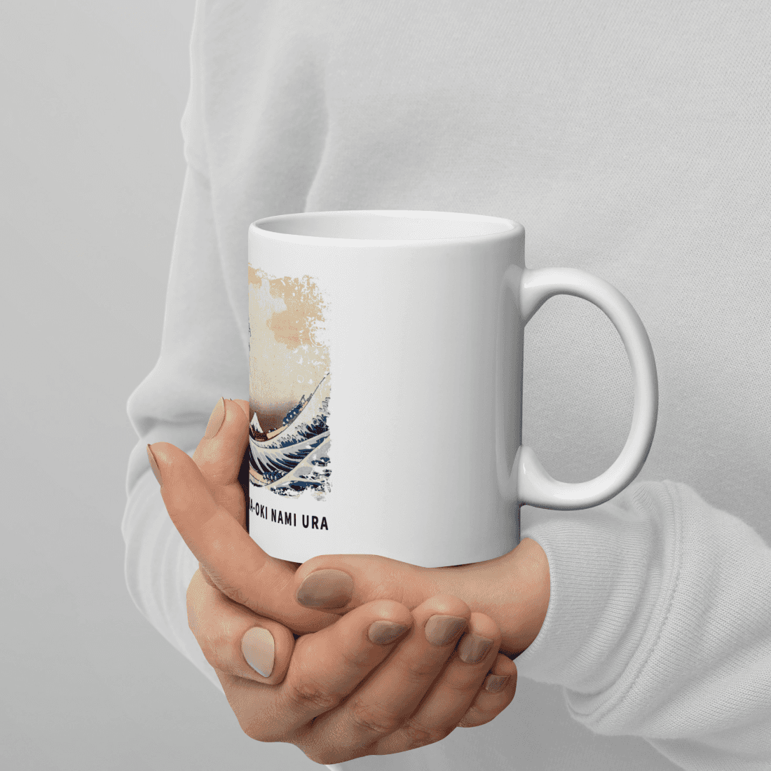 Hokusai - The Great Wave off Kanagawa Artwork Mug-4